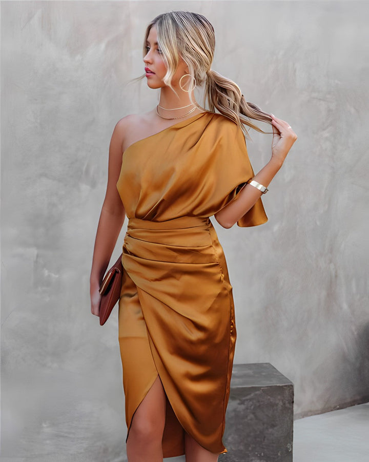 Ella™ - Robe de Soirée en Soie Élégante