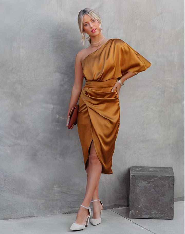 Ella™ - Robe de Soirée en Soie Élégante